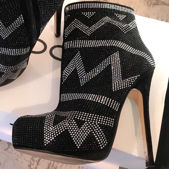 ALDO Rhinestone Booties - Picture 5 of 8